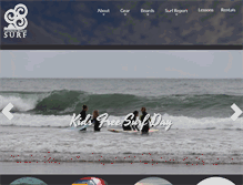 Tablet Screenshot of cannonbeachsurf.com